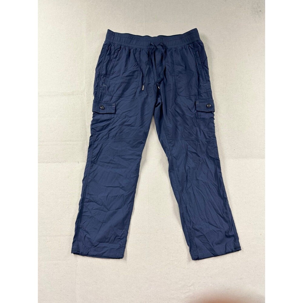 LL Bean Vista Camp Cargo Pant Women's Large Petite Hiking Lightweight 502899